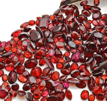 Loose Natural Garnet Gemstone(s) - 1 carat parcel